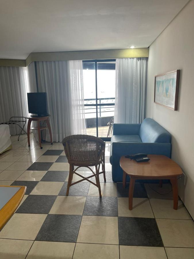 Апартаменты Iate Plaza - Calcadao - Frente Mar Flat 603 Форталеза Экстерьер фото