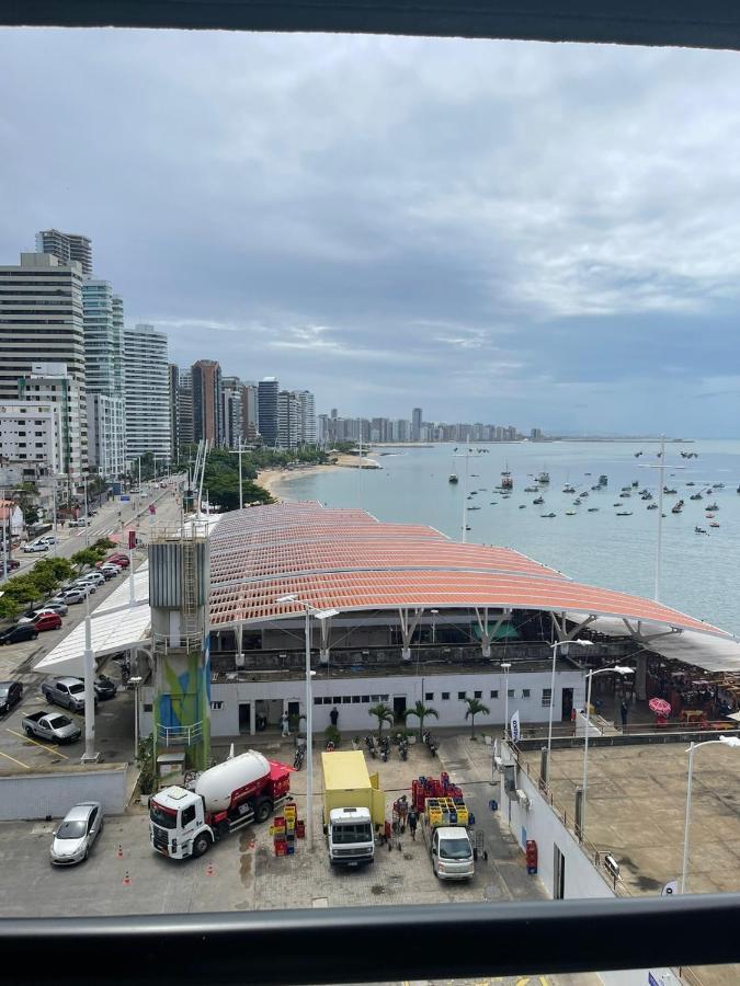 Апартаменты Iate Plaza - Calcadao - Frente Mar Flat 603 Форталеза Экстерьер фото