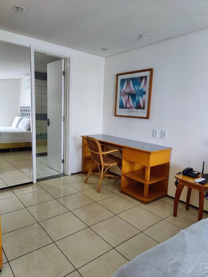 Апартаменты Iate Plaza - Calcadao - Frente Mar Flat 603 Форталеза Экстерьер фото
