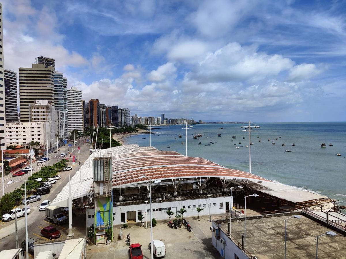 Апартаменты Iate Plaza - Calcadao - Frente Mar Flat 603 Форталеза Экстерьер фото