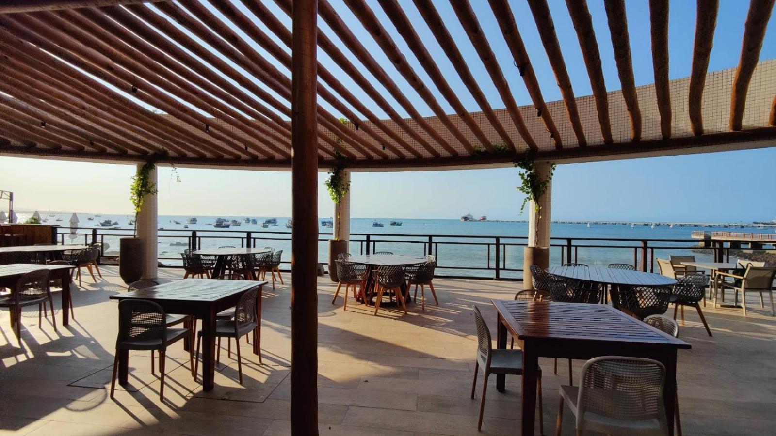 Апартаменты Iate Plaza - Calcadao - Frente Mar Flat 603 Форталеза Экстерьер фото