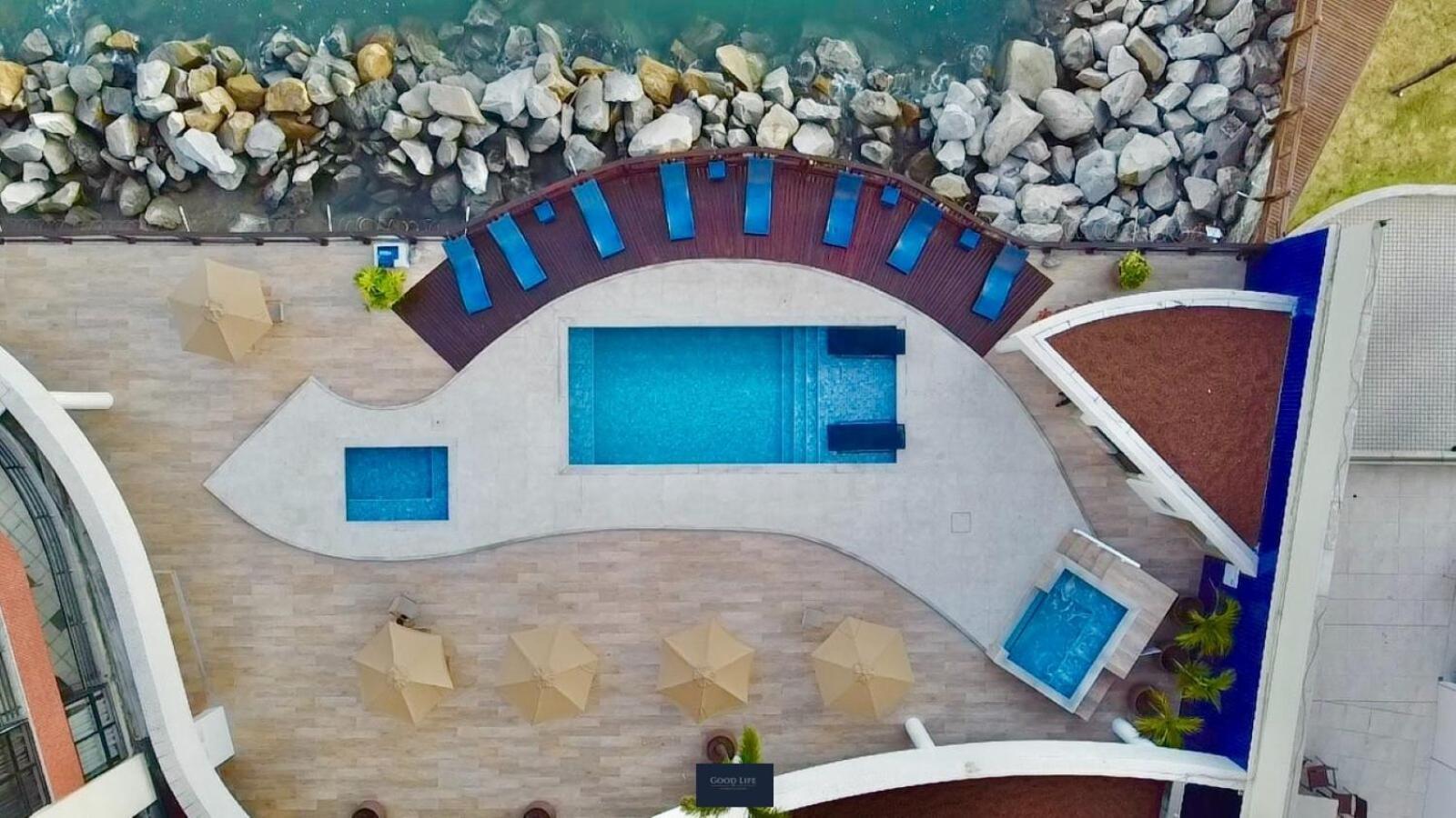 Апартаменты Iate Plaza - Calcadao - Frente Mar Flat 603 Форталеза Экстерьер фото